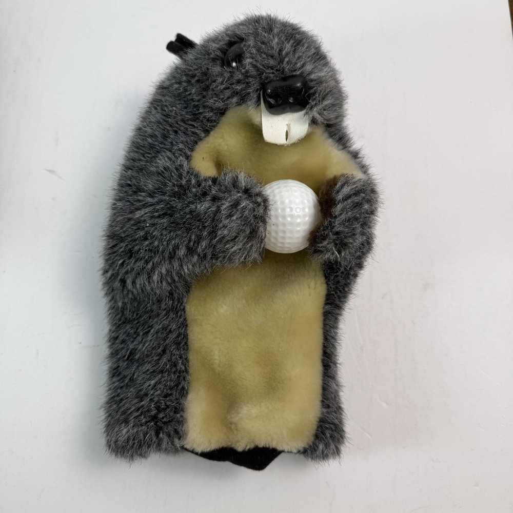 VNTG Caddyshack Gopher Groundhog Driver Headcover Plush Golf Club Cover‎ Ball